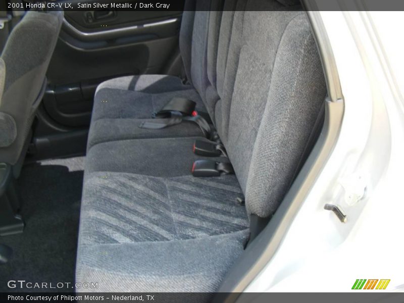 Satin Silver Metallic / Dark Gray 2001 Honda CR-V LX