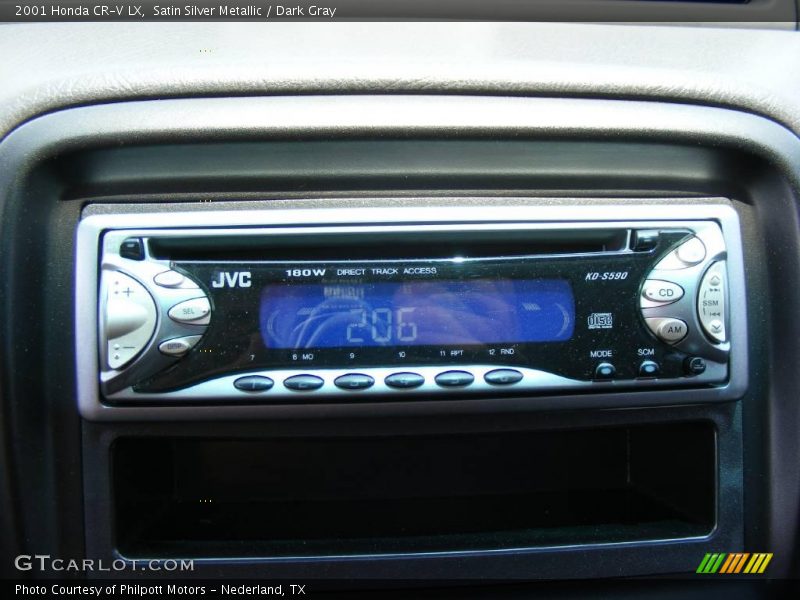 Satin Silver Metallic / Dark Gray 2001 Honda CR-V LX
