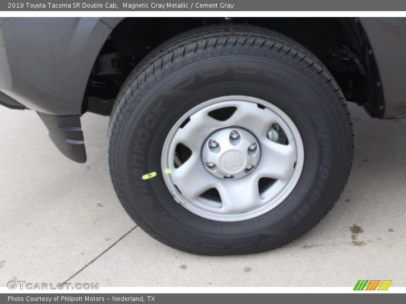 Magnetic Gray Metallic / Cement Gray 2019 Toyota Tacoma SR Double Cab