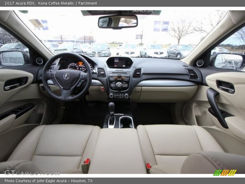 Kona Coffee Metallic / Parchment 2017 Acura RDX