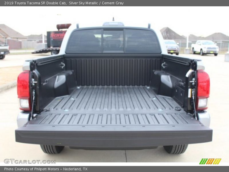 Silver Sky Metallic / Cement Gray 2019 Toyota Tacoma SR Double Cab