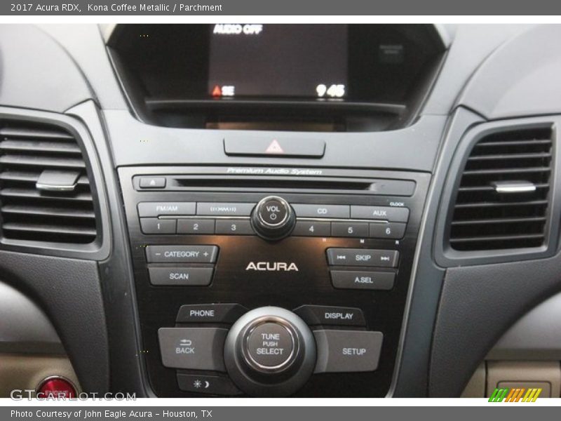 Kona Coffee Metallic / Parchment 2017 Acura RDX