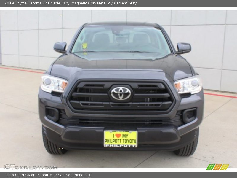 Magnetic Gray Metallic / Cement Gray 2019 Toyota Tacoma SR Double Cab