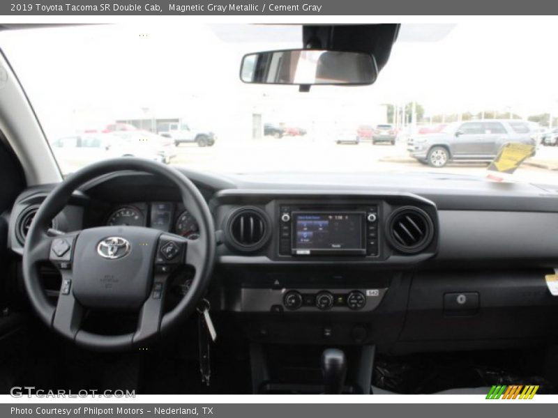 Magnetic Gray Metallic / Cement Gray 2019 Toyota Tacoma SR Double Cab