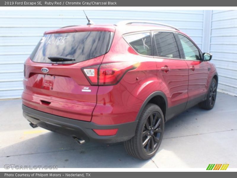 Ruby Red / Chromite Gray/Charcoal Black 2019 Ford Escape SE