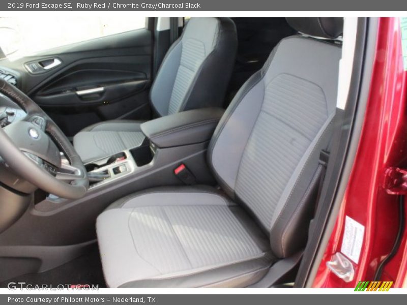 Ruby Red / Chromite Gray/Charcoal Black 2019 Ford Escape SE
