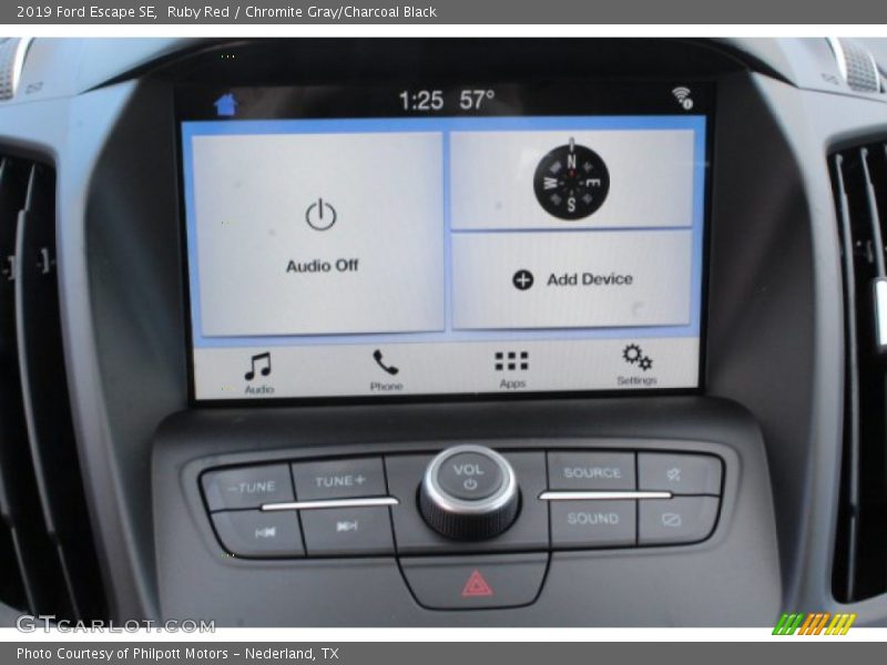 Ruby Red / Chromite Gray/Charcoal Black 2019 Ford Escape SE