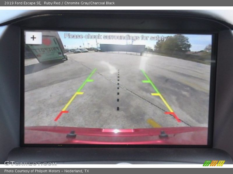 Ruby Red / Chromite Gray/Charcoal Black 2019 Ford Escape SE