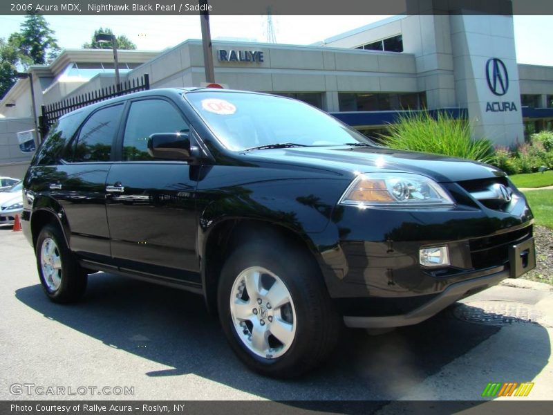 Nighthawk Black Pearl / Saddle 2006 Acura MDX