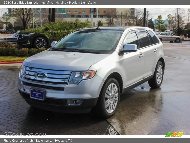 Ingot Silver Metallic / Medium Light Stone 2010 Ford Edge Limited