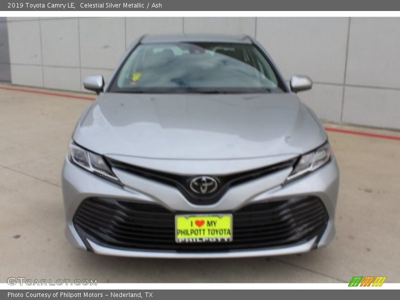 Celestial Silver Metallic / Ash 2019 Toyota Camry LE
