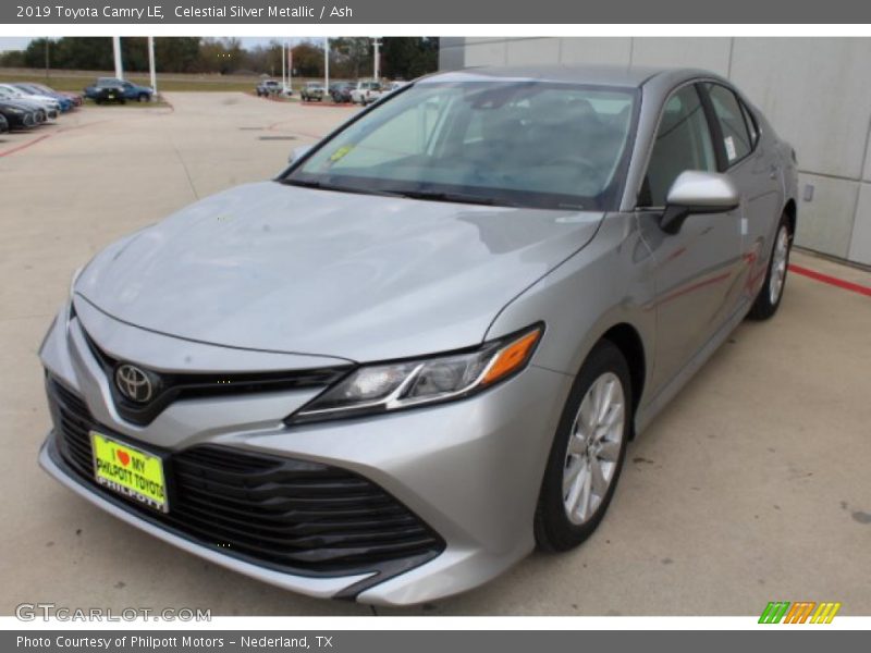 Celestial Silver Metallic / Ash 2019 Toyota Camry LE