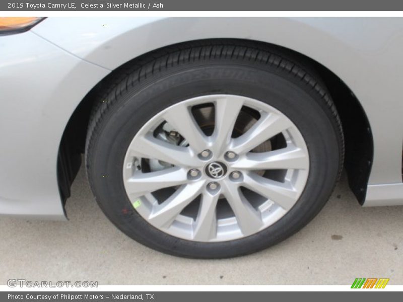 Celestial Silver Metallic / Ash 2019 Toyota Camry LE