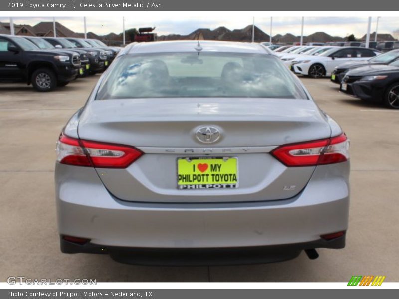 Celestial Silver Metallic / Ash 2019 Toyota Camry LE