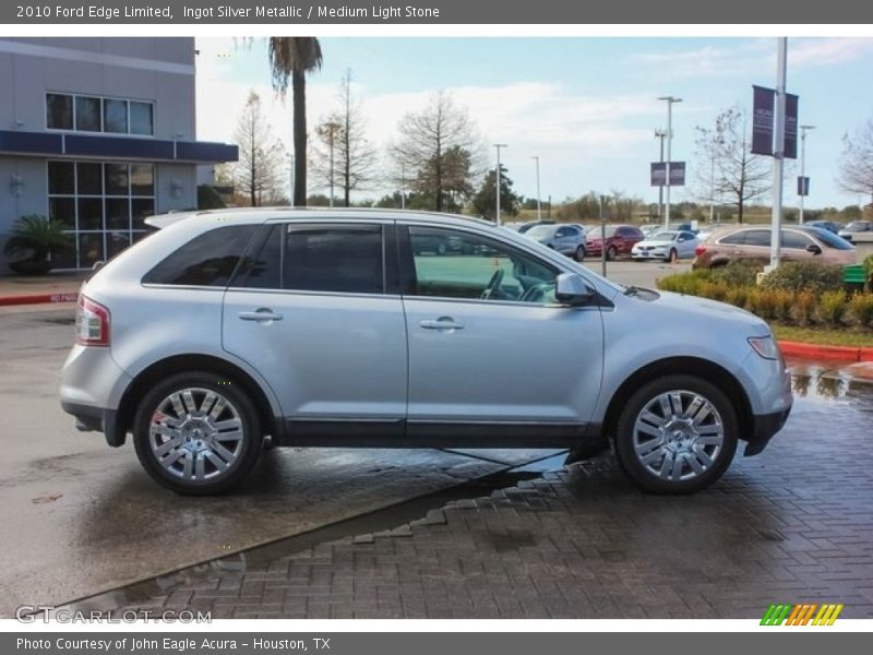 Ingot Silver Metallic / Medium Light Stone 2010 Ford Edge Limited