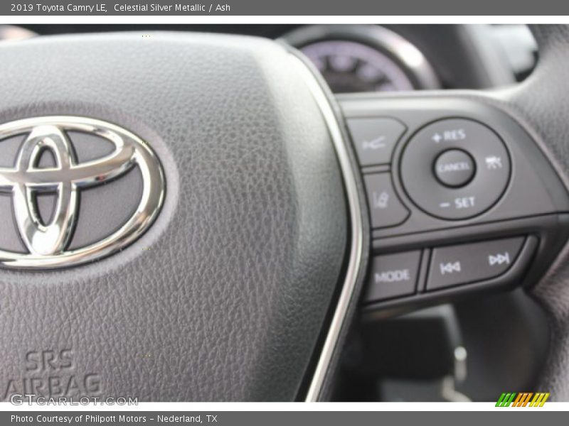 Celestial Silver Metallic / Ash 2019 Toyota Camry LE
