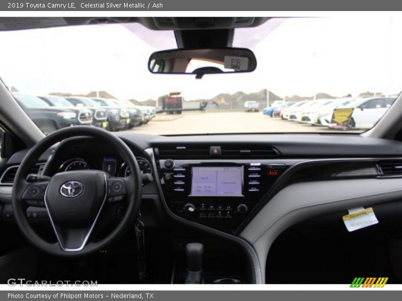 Celestial Silver Metallic / Ash 2019 Toyota Camry LE