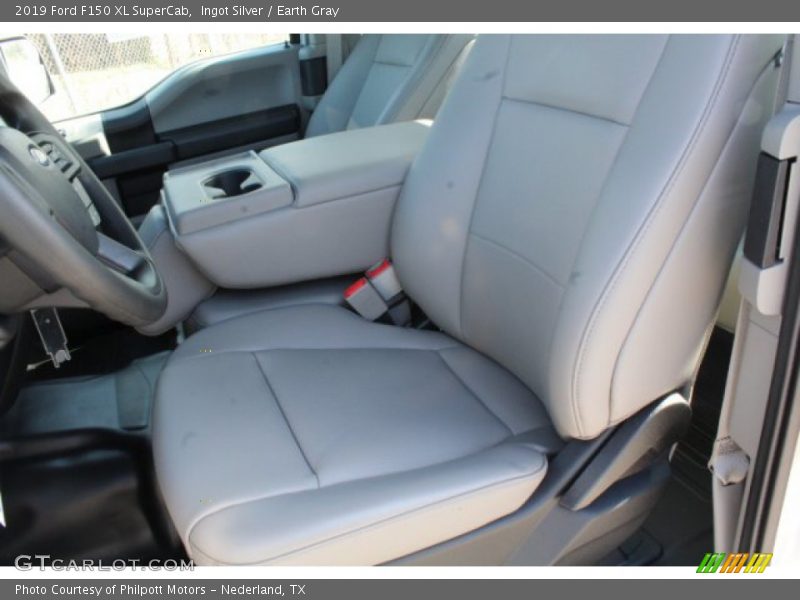 Ingot Silver / Earth Gray 2019 Ford F150 XL SuperCab