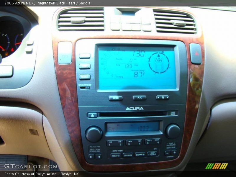 Nighthawk Black Pearl / Saddle 2006 Acura MDX