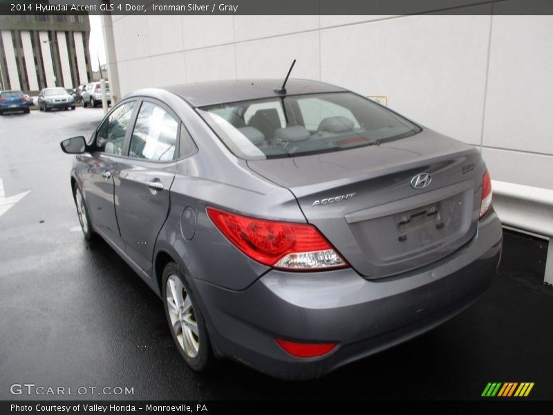 Ironman Silver / Gray 2014 Hyundai Accent GLS 4 Door