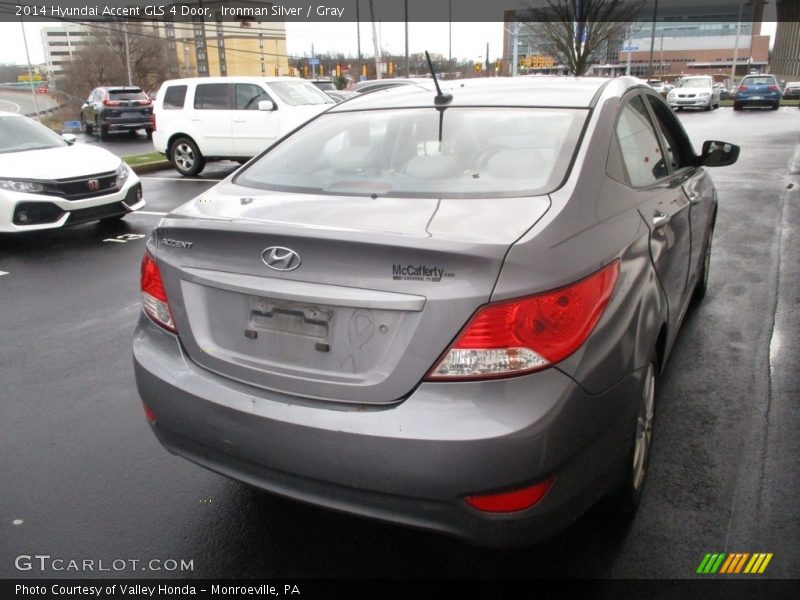 Ironman Silver / Gray 2014 Hyundai Accent GLS 4 Door