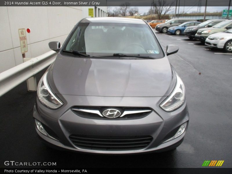 Ironman Silver / Gray 2014 Hyundai Accent GLS 4 Door