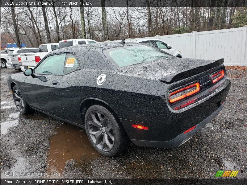 Pitch Black / Black 2018 Dodge Challenger SXT