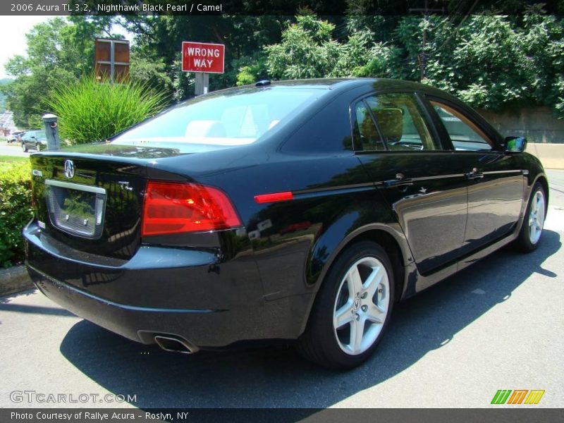 Nighthawk Black Pearl / Camel 2006 Acura TL 3.2