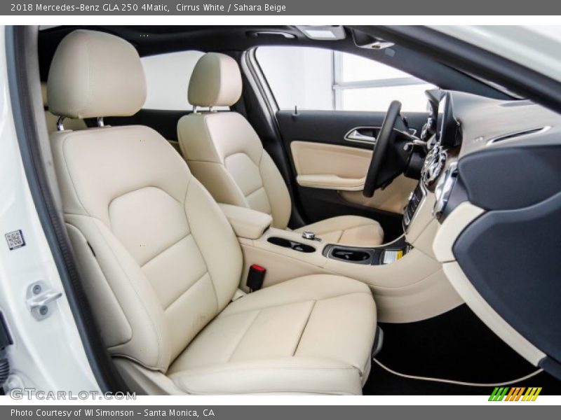 Cirrus White / Sahara Beige 2018 Mercedes-Benz GLA 250 4Matic