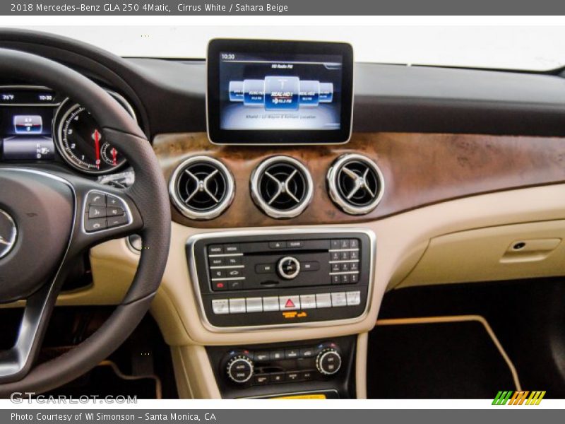 Cirrus White / Sahara Beige 2018 Mercedes-Benz GLA 250 4Matic