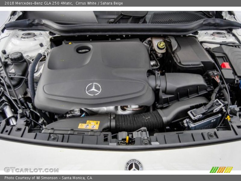 Cirrus White / Sahara Beige 2018 Mercedes-Benz GLA 250 4Matic
