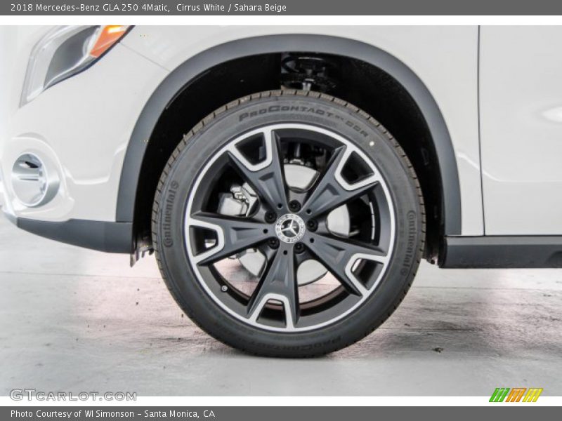 Cirrus White / Sahara Beige 2018 Mercedes-Benz GLA 250 4Matic