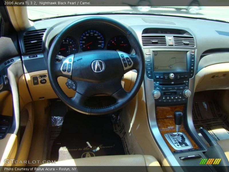 Nighthawk Black Pearl / Camel 2006 Acura TL 3.2