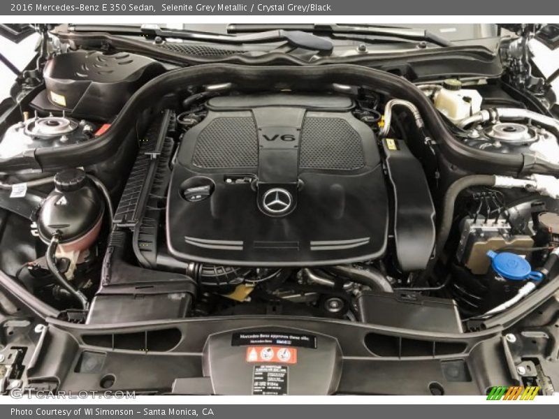 Selenite Grey Metallic / Crystal Grey/Black 2016 Mercedes-Benz E 350 Sedan