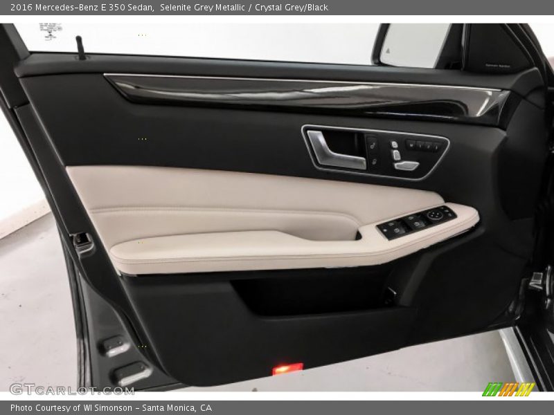 Selenite Grey Metallic / Crystal Grey/Black 2016 Mercedes-Benz E 350 Sedan
