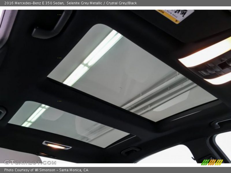 Selenite Grey Metallic / Crystal Grey/Black 2016 Mercedes-Benz E 350 Sedan