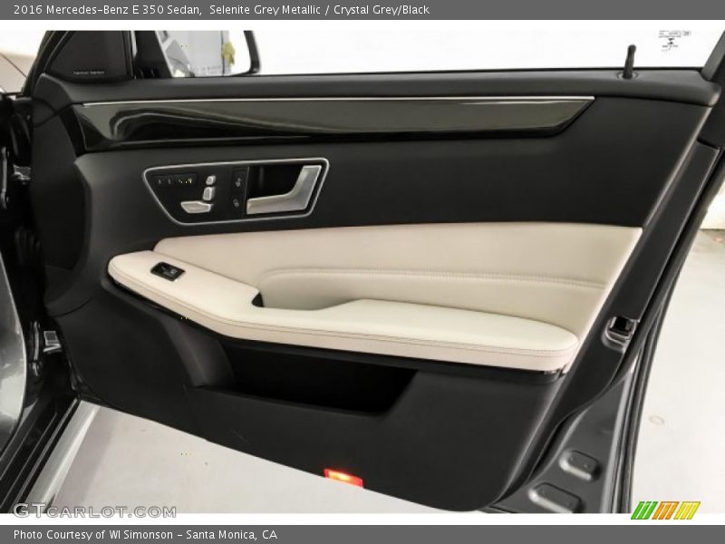 Selenite Grey Metallic / Crystal Grey/Black 2016 Mercedes-Benz E 350 Sedan