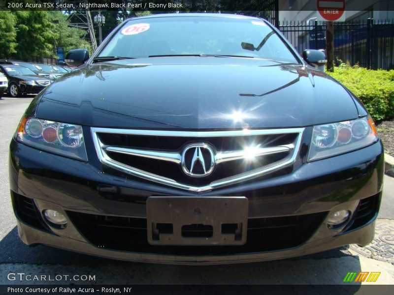 Nighthawk Black Pearl / Ebony Black 2006 Acura TSX Sedan