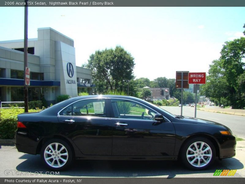 Nighthawk Black Pearl / Ebony Black 2006 Acura TSX Sedan