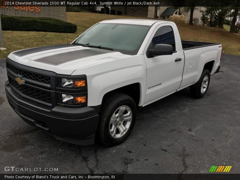 Summit White / Jet Black/Dark Ash 2014 Chevrolet Silverado 1500 WT Regular Cab 4x4