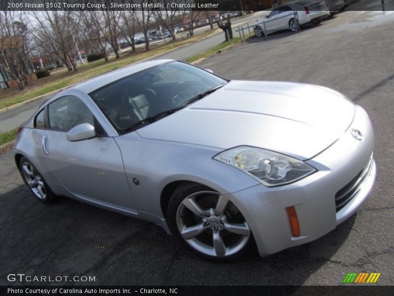 Silverstone Metallic / Charcoal Leather 2006 Nissan 350Z Touring Coupe