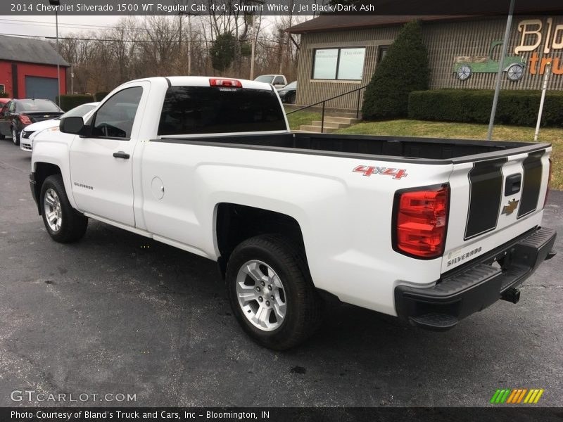Summit White / Jet Black/Dark Ash 2014 Chevrolet Silverado 1500 WT Regular Cab 4x4