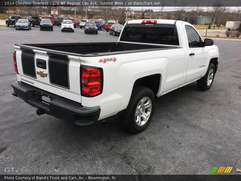 Summit White / Jet Black/Dark Ash 2014 Chevrolet Silverado 1500 WT Regular Cab 4x4