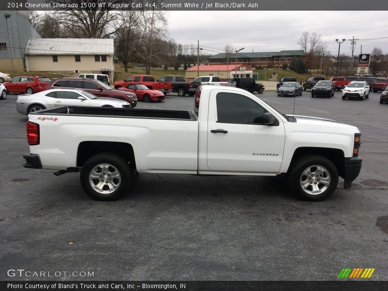Summit White / Jet Black/Dark Ash 2014 Chevrolet Silverado 1500 WT Regular Cab 4x4
