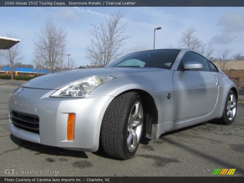Silverstone Metallic / Charcoal Leather 2006 Nissan 350Z Touring Coupe
