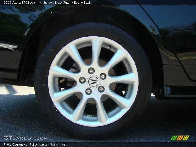 Nighthawk Black Pearl / Ebony Black 2006 Acura TSX Sedan