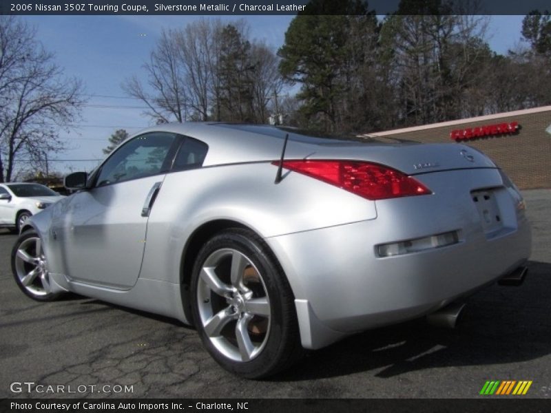Silverstone Metallic / Charcoal Leather 2006 Nissan 350Z Touring Coupe