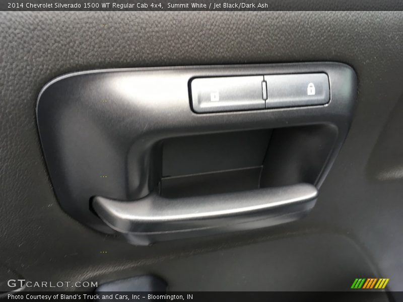 Summit White / Jet Black/Dark Ash 2014 Chevrolet Silverado 1500 WT Regular Cab 4x4