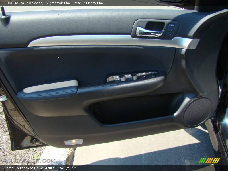 Nighthawk Black Pearl / Ebony Black 2006 Acura TSX Sedan