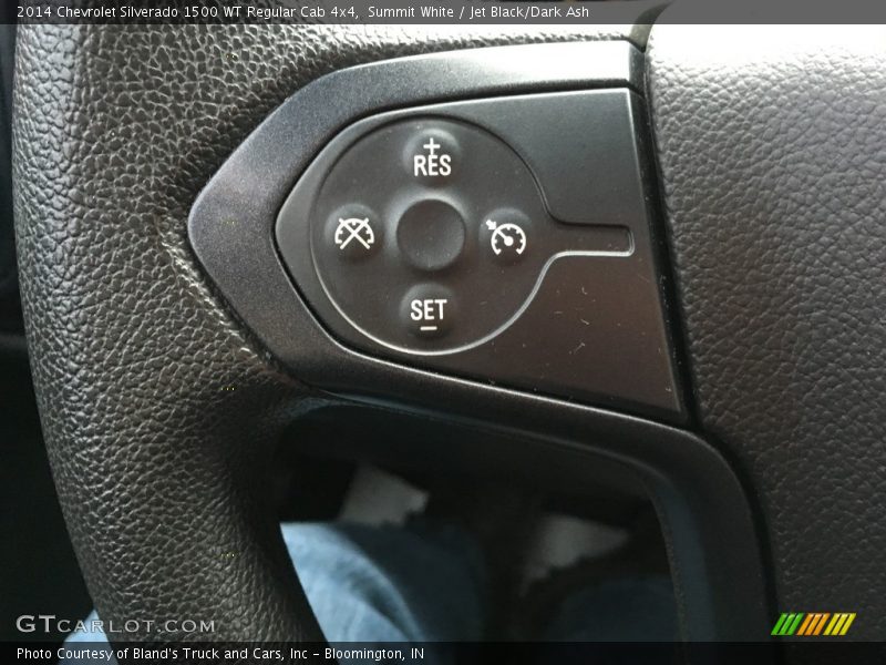 Summit White / Jet Black/Dark Ash 2014 Chevrolet Silverado 1500 WT Regular Cab 4x4